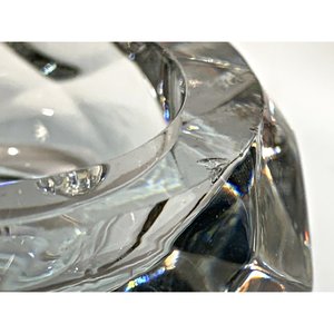 Set de 4 candeleros de cristal facetado, 7 cm de diámetro - imagen 5