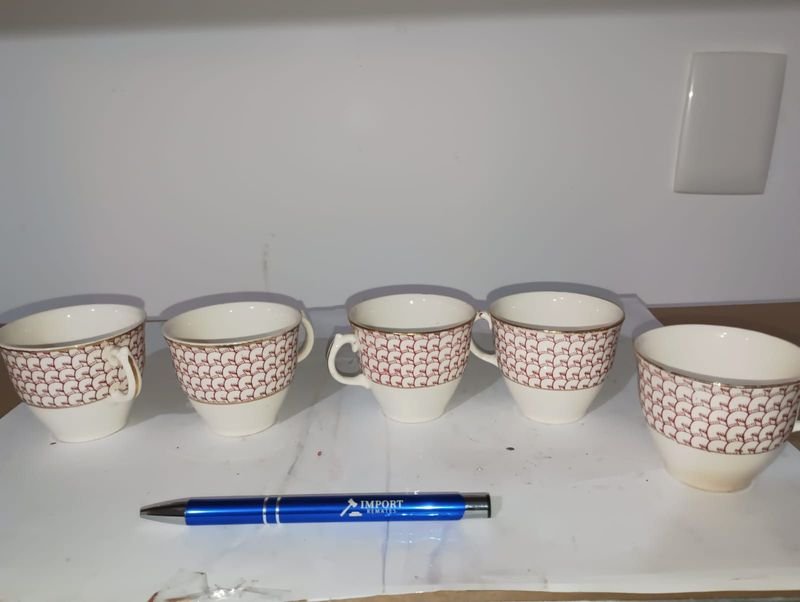 Juego de pocillos de cafè inglés sellado con accesorios - imagen 1