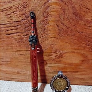 Lote anterior: Espada Jian Miniatura en Metal, Réplica Histórica China