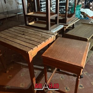 Mesas Auxiliares de Madera para Restaurar - imagen 2
