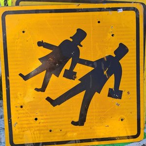 Cartel de señalización de Cruce de Peatones - imagen 2