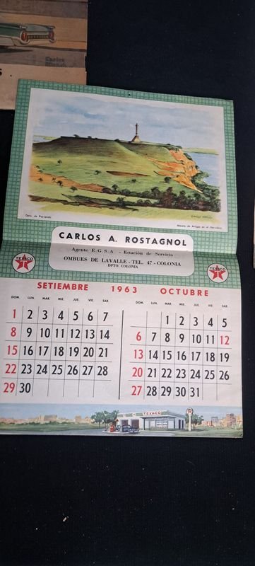 Colección de Almanáques Texaco 1963 - imagen 7