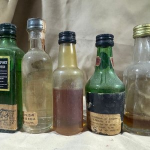 Lote de Botellas Miniatura de Licores Varios - Selladas y Originales - imagen 2