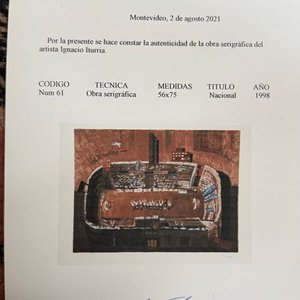 Serigrafía de Ignacio Iturria: Club Nacional de Fútbol, Edición Limitada 61/699 - imagen 12