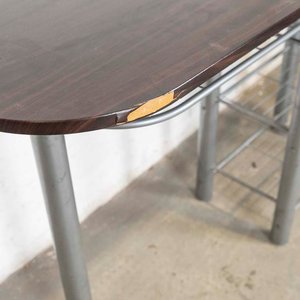 Desayunador Plegable con Silla Metálica y Tapa MDF - imagen 3
