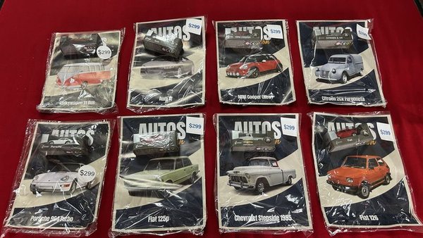 Colección Completa de 8 Autos a Escala "Autos Collection"