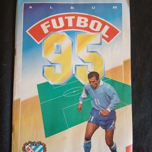 Lote siguiente: Álbum de Figuritas Fútbol 95 Completo con Todas las Figuras Pegadas