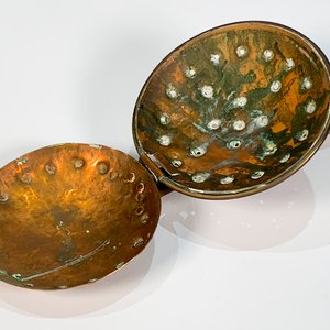 Sahumador de Cobre y Madera con Mango Largo - imagen 4