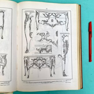 Libro "Muebles de Estilo Francés" por José Claret Rubira, 3ª Edición 1966 - imagen 7