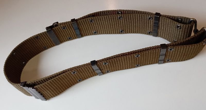 Cinturón Militar de Cincha Ejército Estadounidense LC-1/LC-2 Talle L Guerra del Golfo