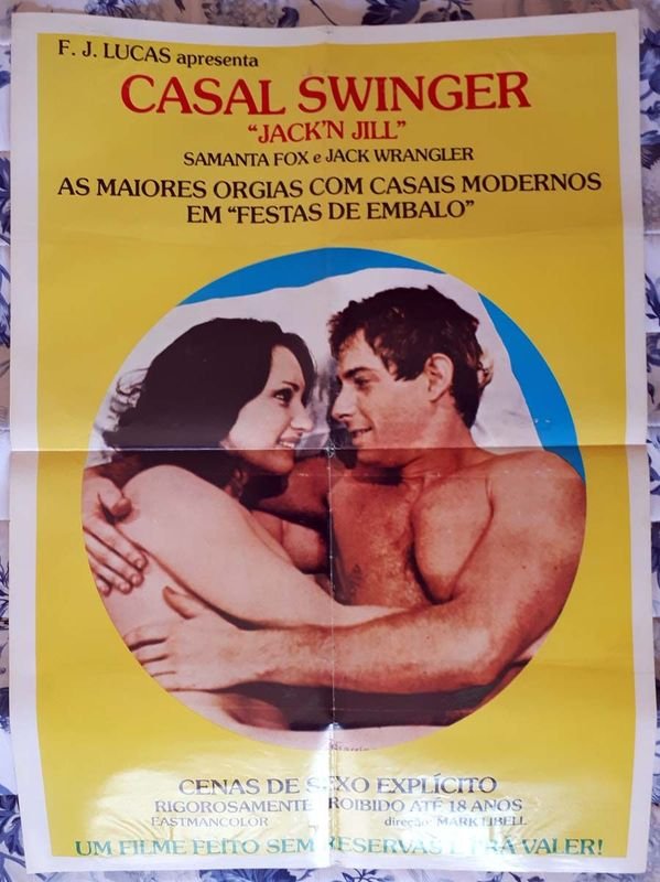Poster Original Cine "Casal Swinger" (Jack 'n' Jill) - Samanta Fox - 1979