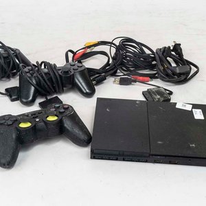 Consola PlayStation 2 con Accesorios y Controles - imagen 2