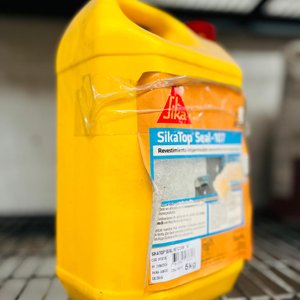 Revestimiento Impermeable Cementicio SikaTop Seal-107, Bidón Amarillo 5 kg - imagen 2
