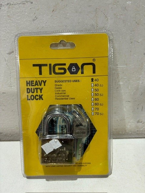 Candado TIGON Heavy Duty con Llave