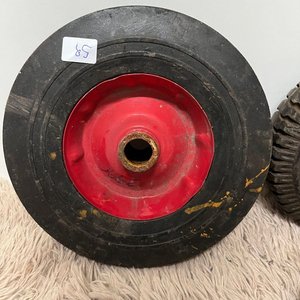 4 Ruedas para Carretilla de Goma y Metal, Varias Medidas - imagen 2