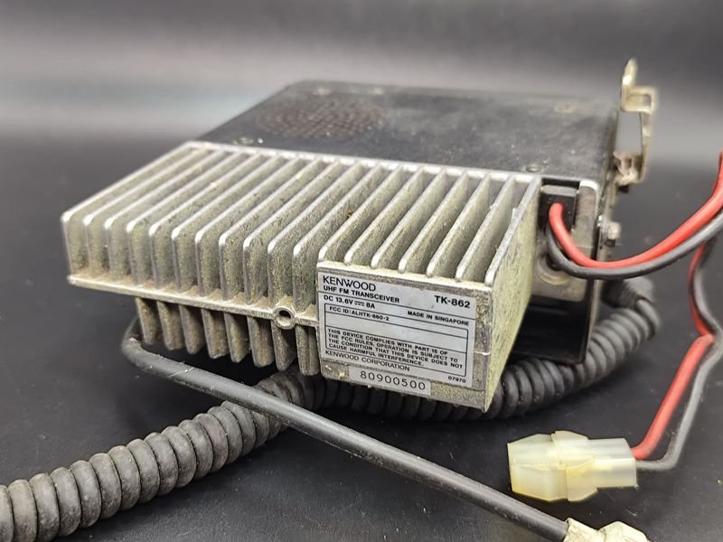 Radio Kenwood modelo TK-862 - con soporte, prende y modula perfectamente - imagen 7