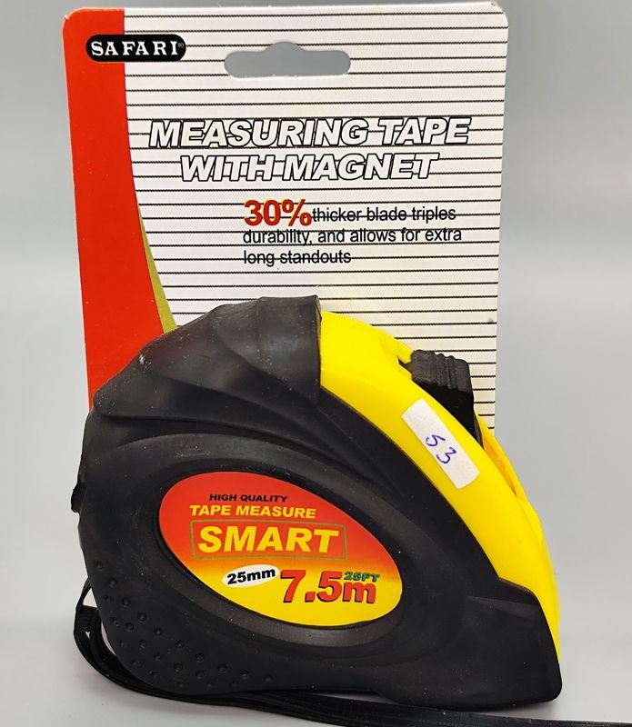 Cinta Métrica SMART de 7.5 Metros con Imán y Protección de Goma