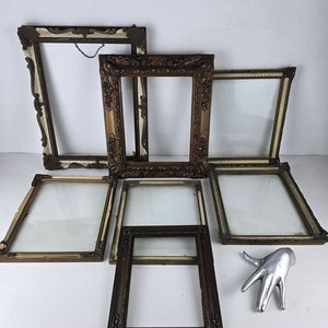 Lote de Marcos Antiguos Ornamentados para Decoración - imagen 1
