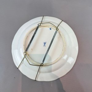 Plato de Porcelana Meissen "Cebolla Azul" (Zwiebelmuster) - imagen 2