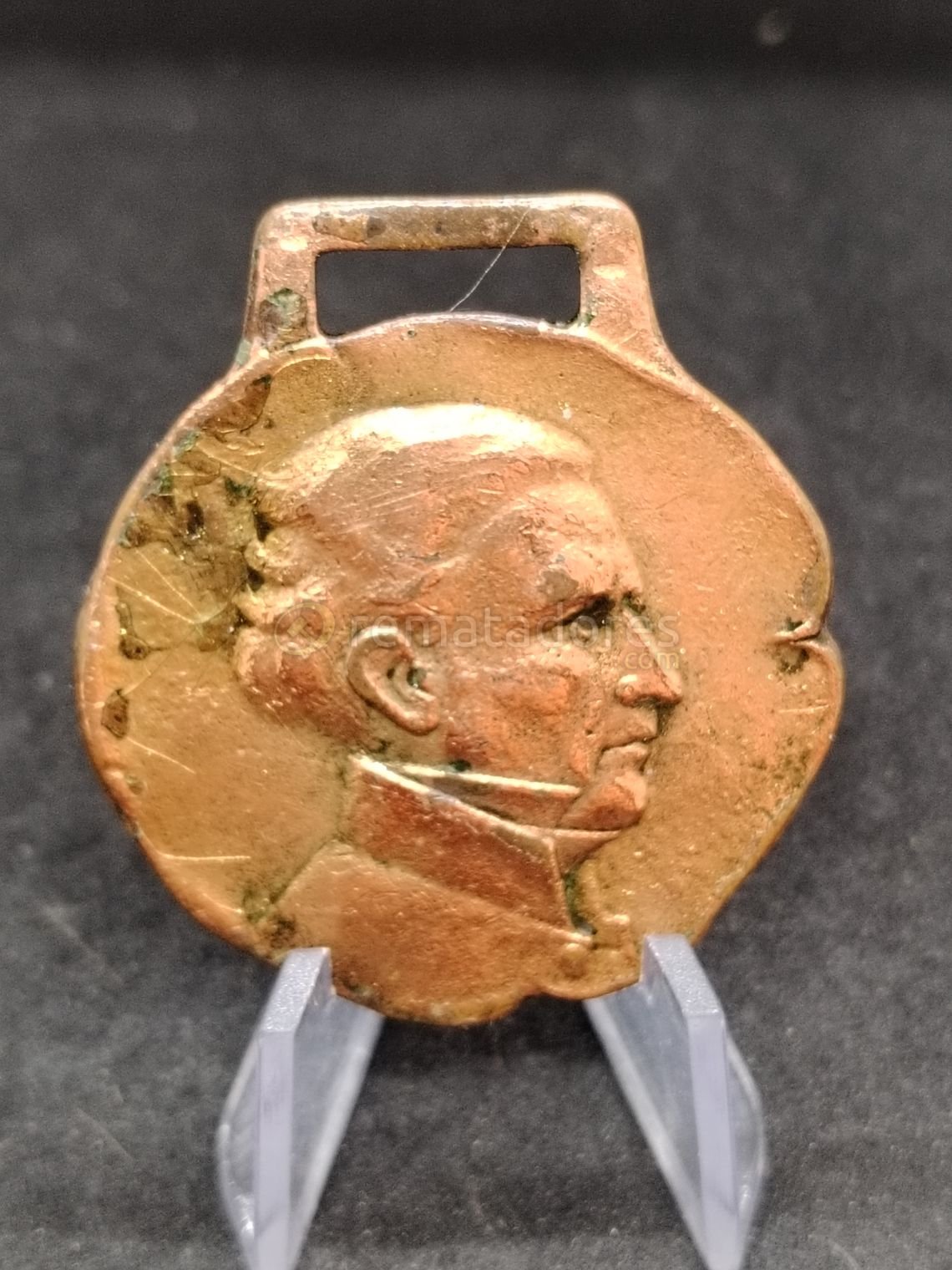 Medalla "Obsequio del Chocolatemendia Luna" Fábrica Fundada 1800