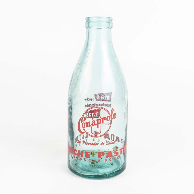 Botella de leche Conaprole pasteurizada de 1L.
