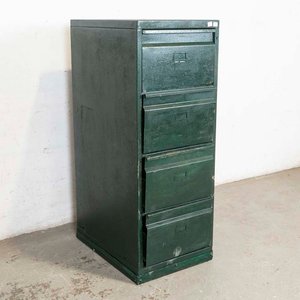 Lote siguiente: Fichero Metálico de Cuatro Cajones Verde Oscuro