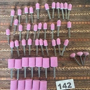 Lote de Puntas de Amolar Rosadas para Herramienta Rotativa - imagen 4