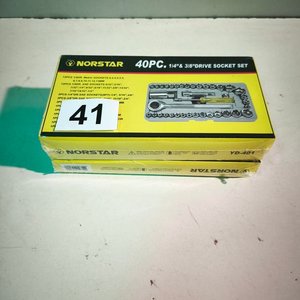 Juego de Dados Norstar 40 Piezas 1/4" y 3/8" - imagen 1