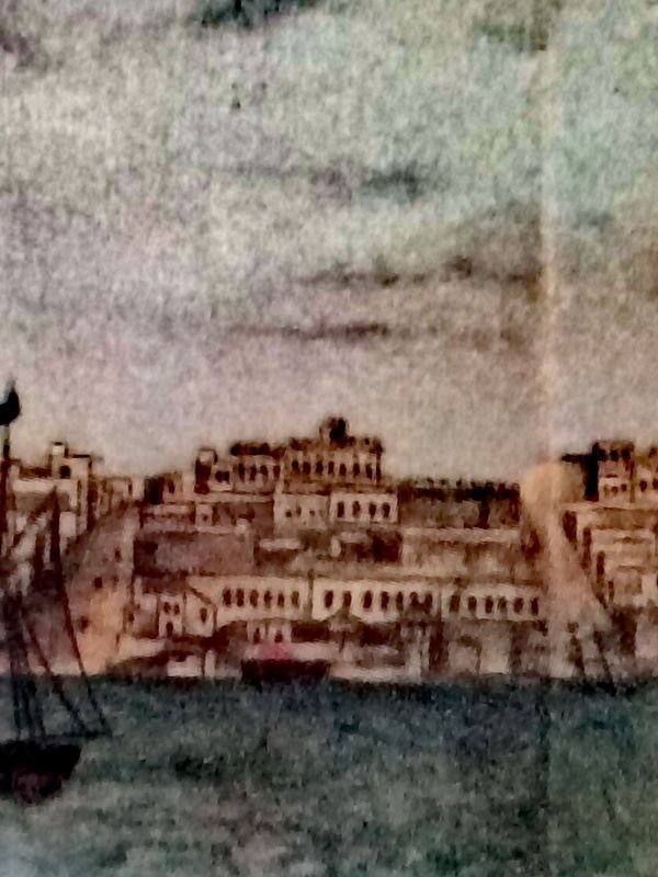 Litografía histórica de Montevideo por L. Wiegeland (1866) - imagen 10