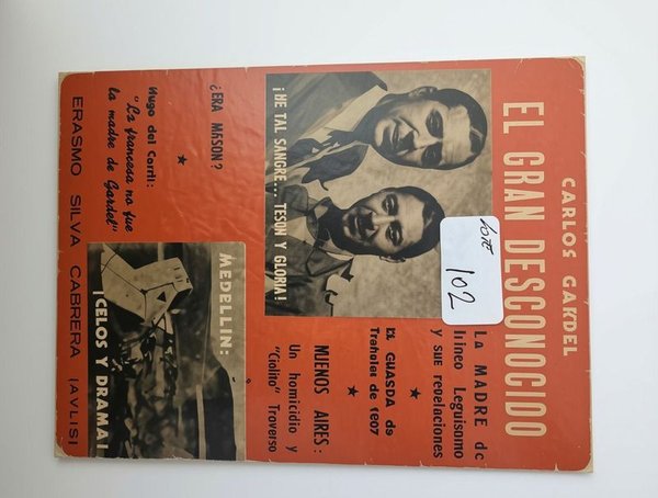 Libro "Carlos Gardel - El Gran Desconocido" por Erasmo Silva Cabrera