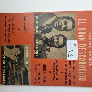 Lote anterior: Libro "Carlos Gardel - El Gran Desconocido" por Erasmo Silva Cabrera