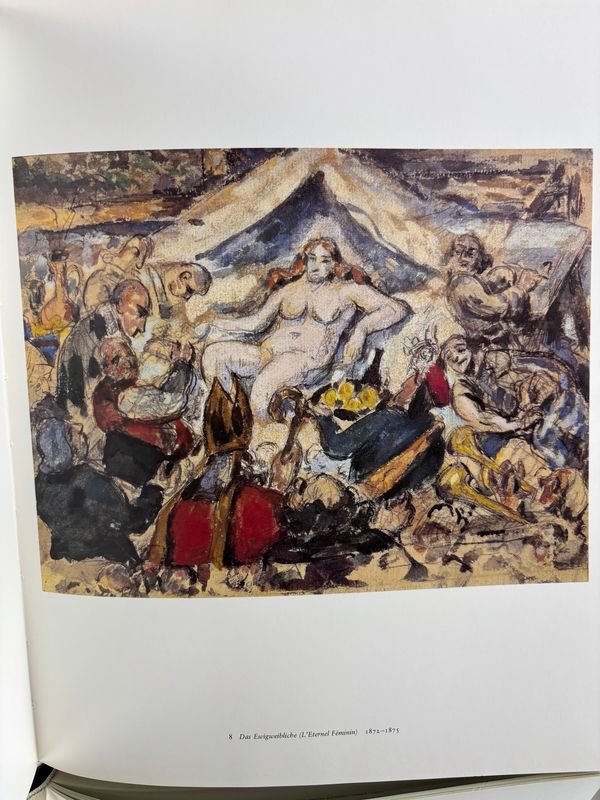 Acuarelas y pintura moderna de Paul Cézanne, edición DuMont Alemania catálogo de exposición 1981 - imagen 5