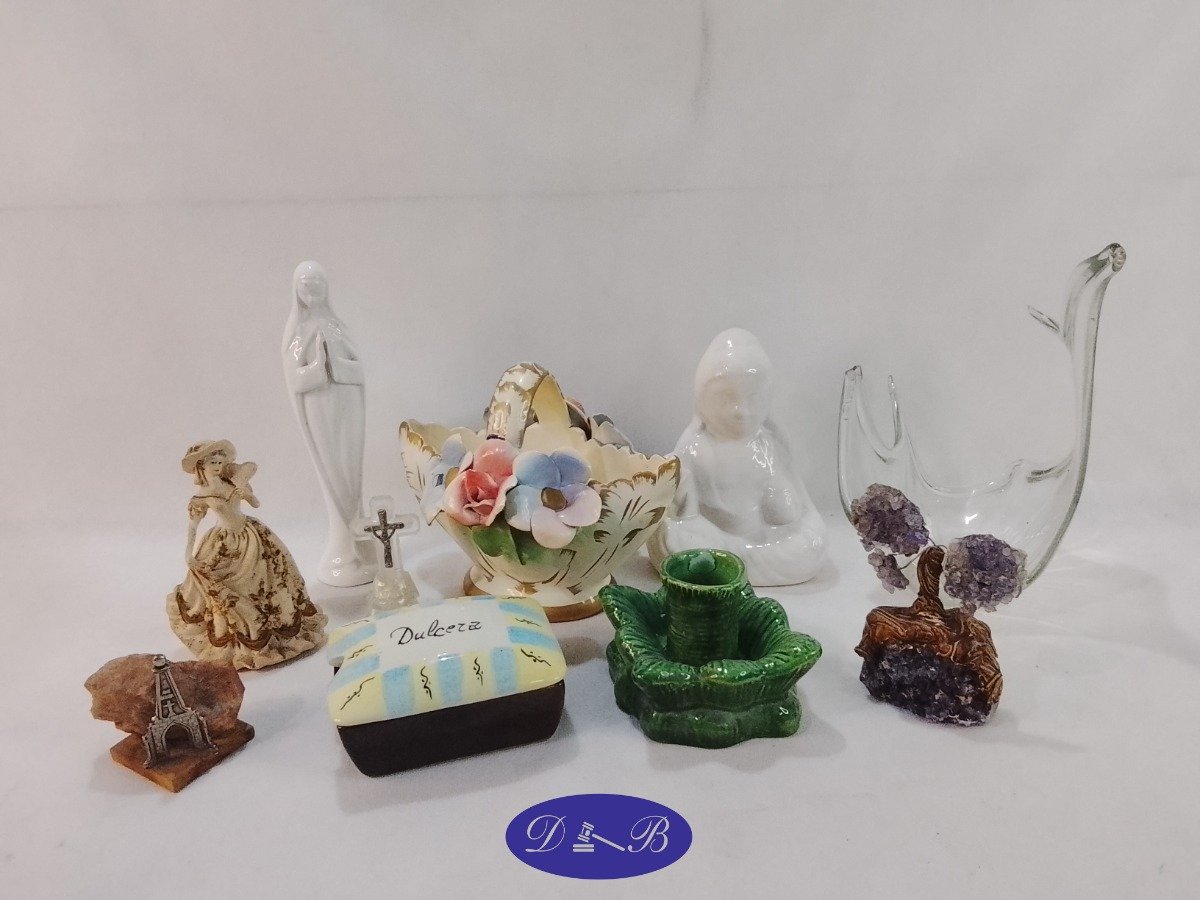 Lote de Dulcera y Adornos Varios