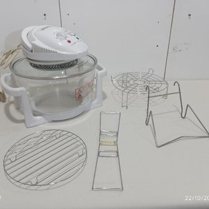 Lote siguiente: Horno Halógeno Multifunción con Bowl de Vidrio y Accesorios