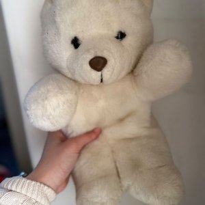 Lote siguiente: Oso de Peluche Blanco Suave