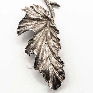 Prendedor de Plata con Diseño de Hoja - imagen 2