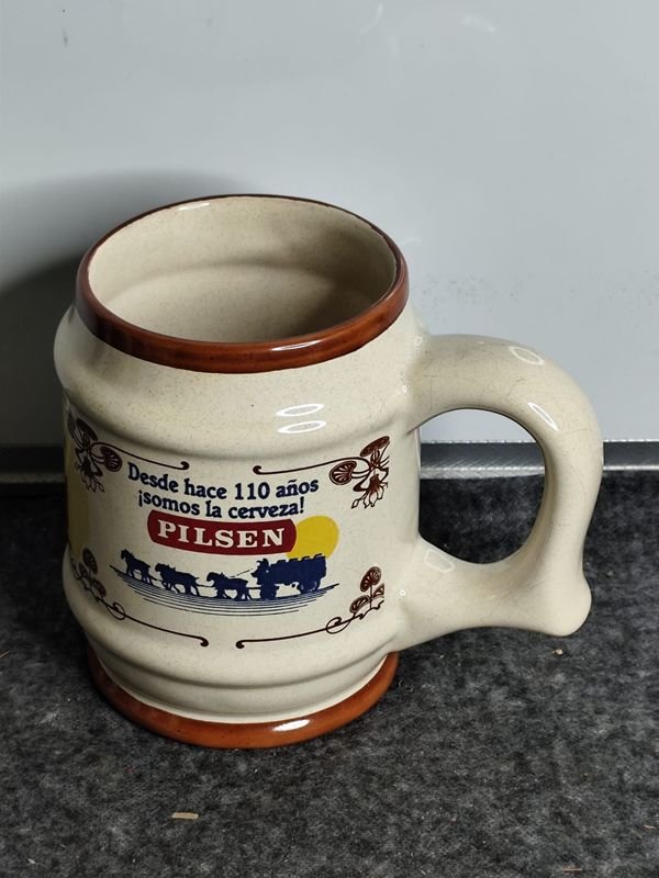 Jarra Cervecera "Club Parque de la Plata" "Fiesta del Chopp Pilsen" 1988