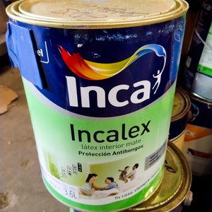 Lote de Pinturas: Latas Inca, Sinteplast y Otras Varias - imagen 2