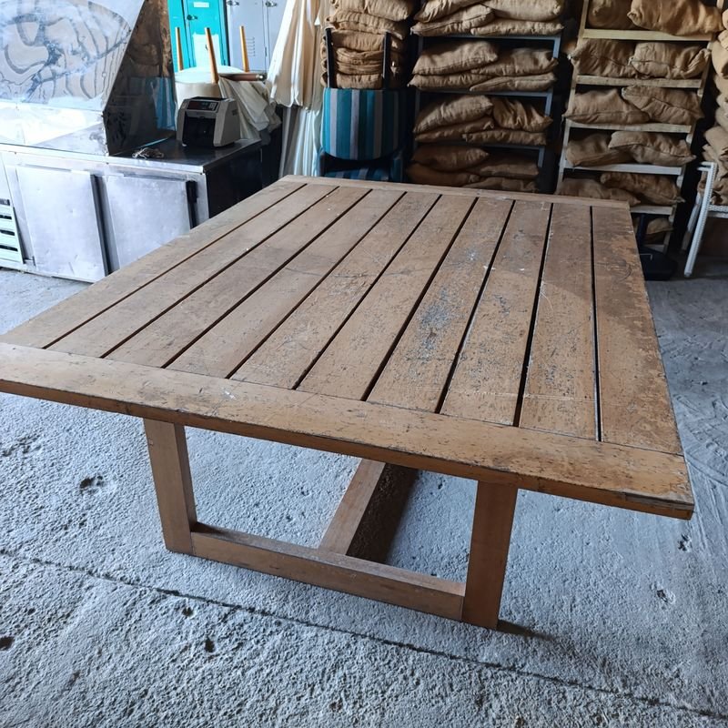 Mesa para exterior o barbacoa en madera maciza - imagen 3