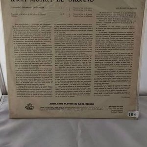 Vinilo J.S. Bach Música de Órgano por Fernando Germani - imagen 2