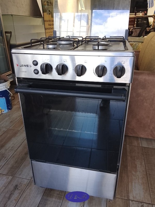 Cocina James 4 Hornallas Combinada con Horno