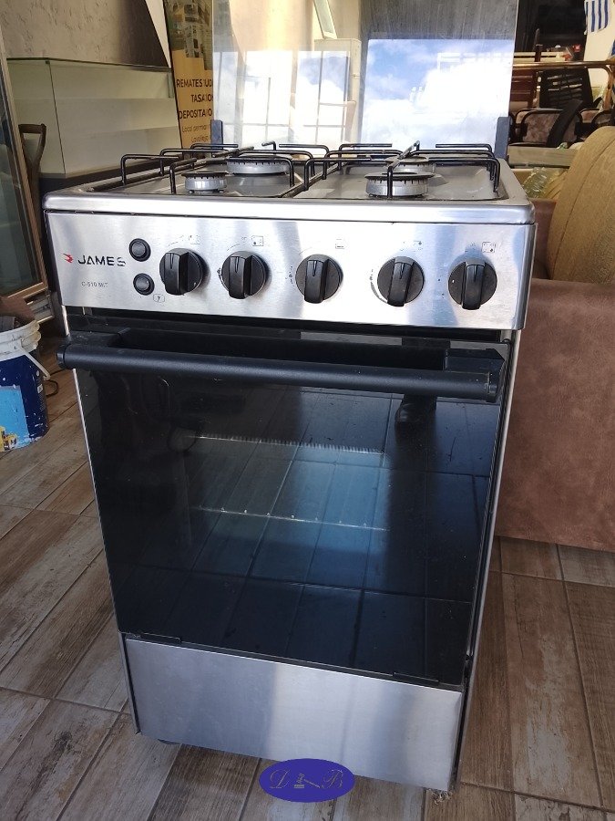 Cocina James 4 Hornallas Combinada con Horno