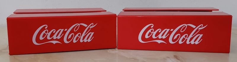 Servilleteros de Coca Cola completos