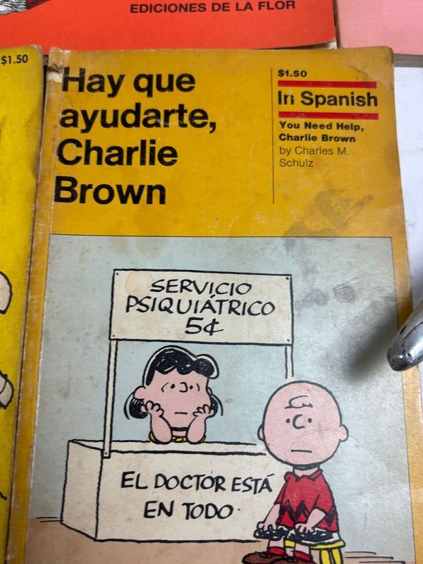Colección de libros de Asterix, Mafalda y Peanuts - imagen 2