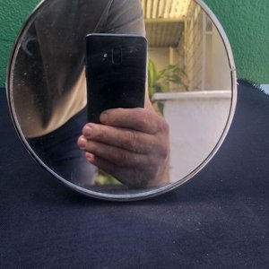 Lote de 5 Espejos Redondos con Soporte Metálico - imagen 2