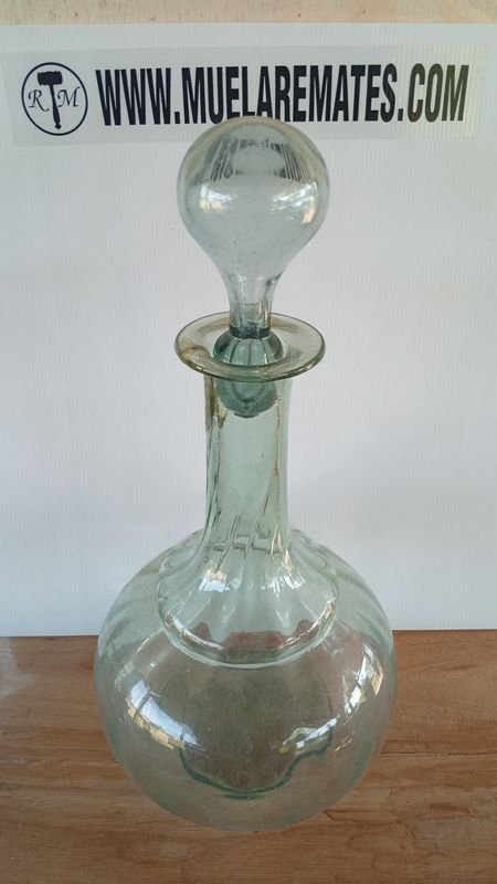 Botella de vidrio antiguo para venta - imagen 1