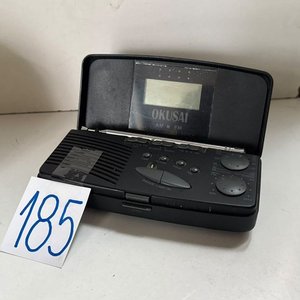 Lote anterior: Radio Portátil Okusai, 6 Copas de Grappa Bormioli Rocco, Reloj de Escritorio R\u00e9chard y Calendario