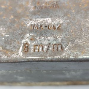 Juego de Letras de Estampar en Hierro Krause 8mm Made in Brazil - imagen 6