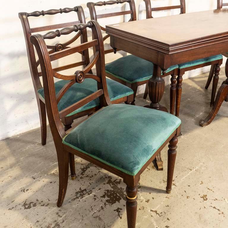 Mesa y sillas estilo Sheraton para un hogar elegante - imagen 2