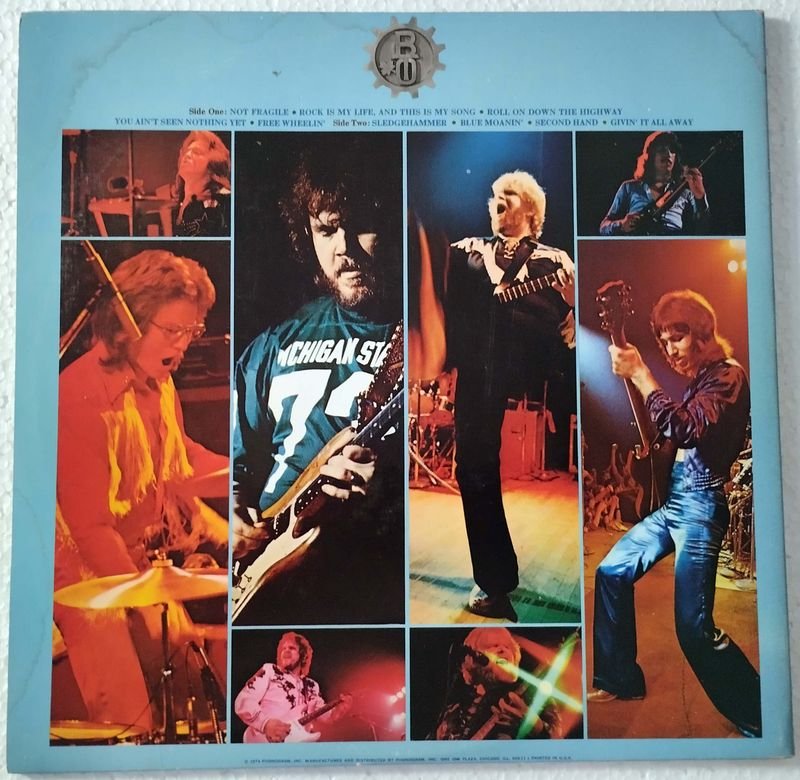 Vinilo de Bachman Turner Overdrive: "Not Fragile" (1974) - imagen 2